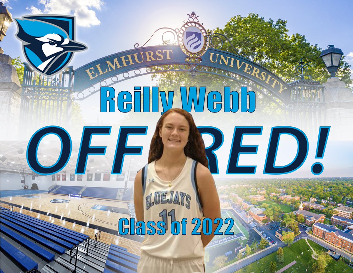 Grateful to have received an offer from <a href="/ElmhurstU_WBB/">Elmhurst University Women's Basketball</a> . Thank you <a href="/coachTCarrillo/">Tethnie Carrillo</a> , <a href="/Coach_McSchwab/">Coach Melissa Schwab</a> and <a href="/13Sherm/">Todd Scheuerman</a> for this opportunity!
