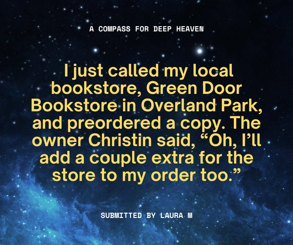 cslewiscompass's tweet image. Amazon reviews are crucial when considering the algorithms involved in making a book successful, but our hearts are extra full when we can support #local #independent #bookstores. Thanks for sharing, Laura!

#BookTwitter #cslewiscompass #shoplocal #shopindie #indiebooks #cslewis