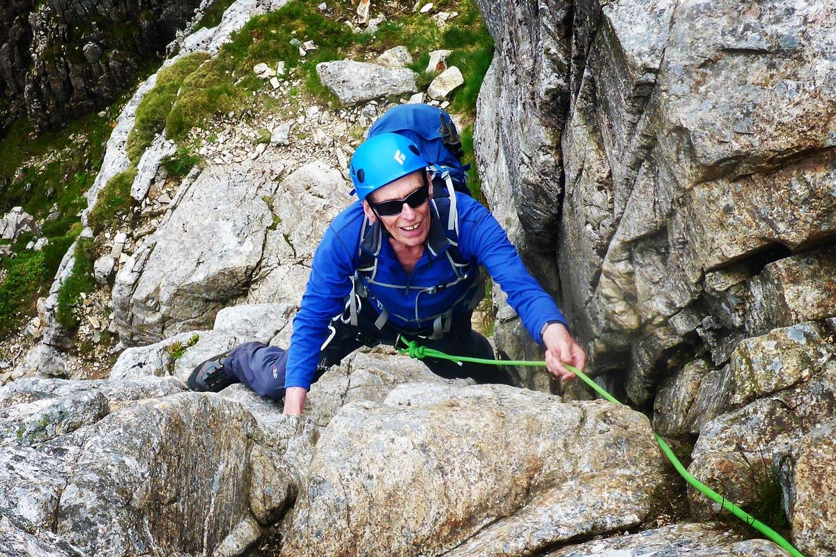 MaxHuntercouk's tweet image. Robert and I really enjoyed Curved Ridge &amp;amp; Crowberry Tower today. The weather was a little cloudy but we were super sheltered from the wind and so we had optimal dry conditions on the climb. @the_AMI