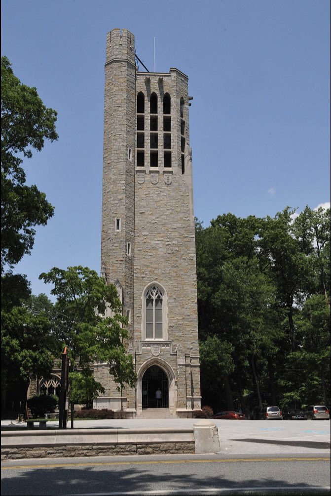 Another day, another wonderful bell tower!

At 7.30pm this evening Frank will be performing at The Washington Memorial Chapel in Valley Forge, PA.