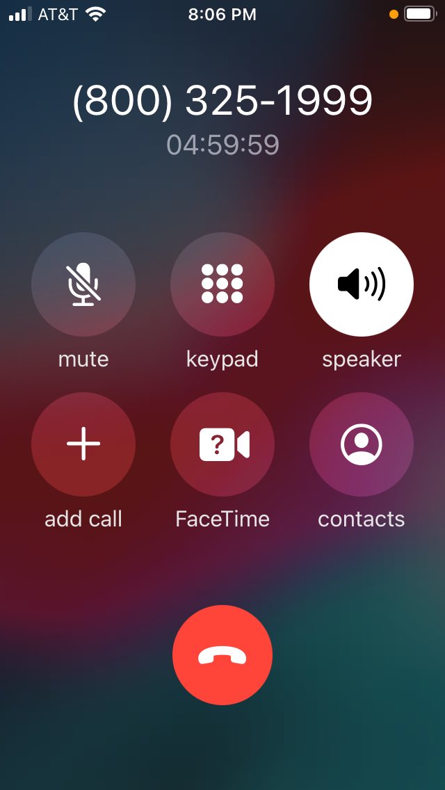 jahnation1's tweet photo. Hey @Delta thanks for another great day doubting my existence on your customer service hold. 6 hours 20 minutes, feel like I’m taking crazy pills. Still trying to be made whole after you pulled the rug out from under me last weekend. This ain’t over https://t.co/q1Ta90vbnI
