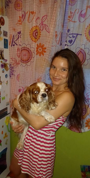 ISTEN &Eacute;LTESSEN SOK&Aacute;IG BABYM!  #6.sz&uuml;lcsinap#Cavalier# 😍😇💖 https://t.co/ArDHUgNeu3