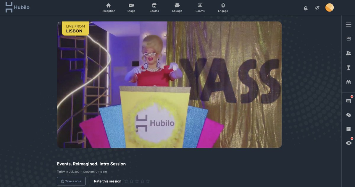 Well, well, well! That was a spectacular performance by Drag Taste. We are indeed mesmerized! Curious as to what this is? See here - hubs.ly/H0QjBbB0  
@DragTaste <a href="/teresaaldente/">Teresa al Dente</a>

#hubiloevents #hybridevents #eventsreimagined