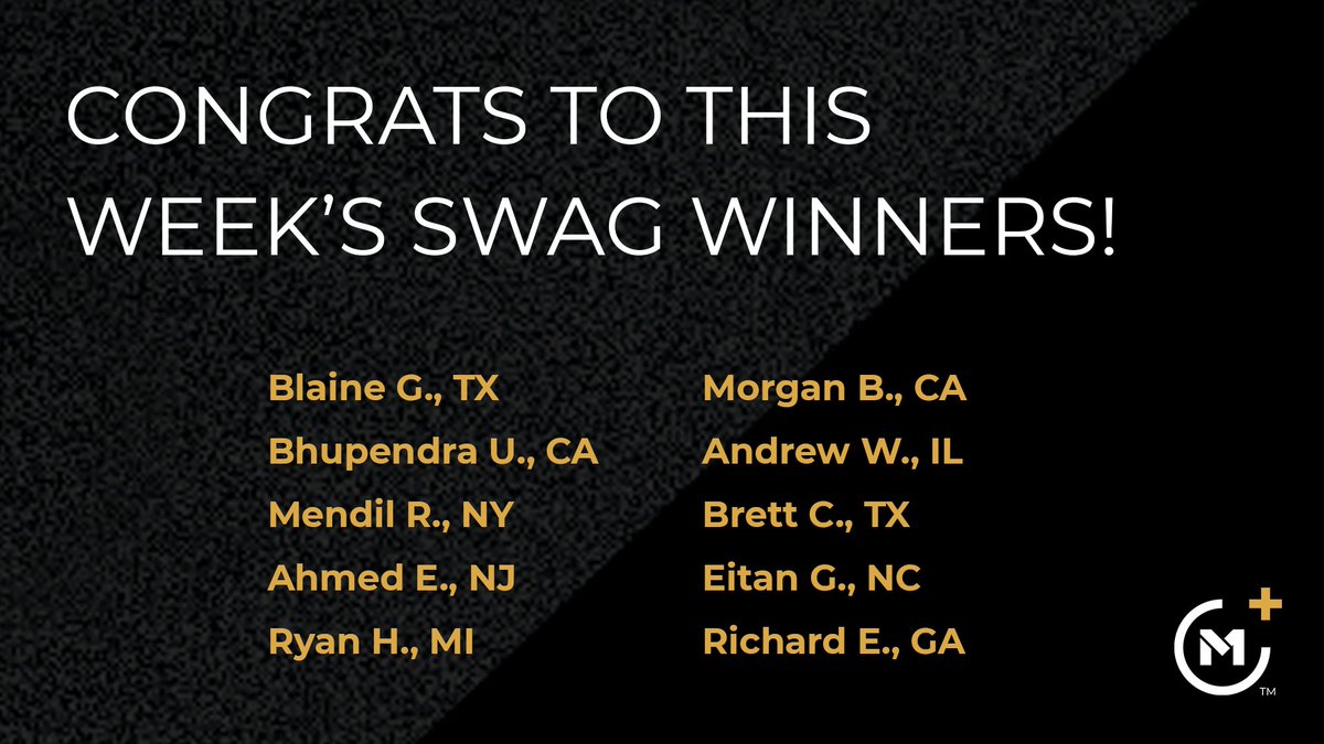 M1Finance's tweet photo. Congrats to this week's winners!
You can enter for the chance to win limited edition swag too. Join the #M1Waitlist today: https://t.co/ueqCPCXkdP https://t.co/mREbGcgNRb