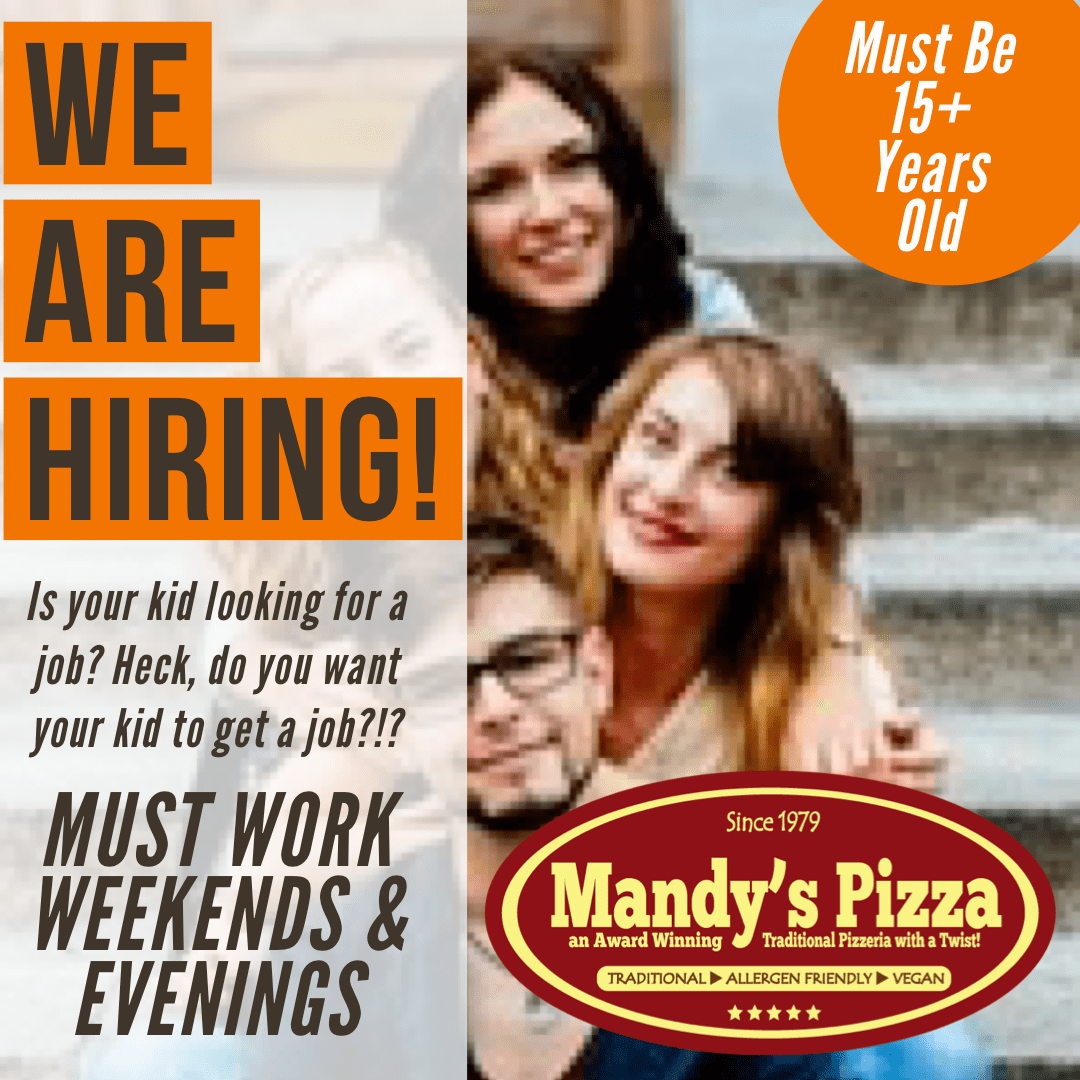 mandyspizza's tweet photo. Get A Job!!!

We’re hiring, just like everyone else, but we’re looking for some people who actually want to grow with the job. 

Teens that are at least 15-years-old

Someone just looking for part-time hours

NO LATE NIG ...
Pittsburghs Award Winning Pizza https://t.co/BC1slcEyUB