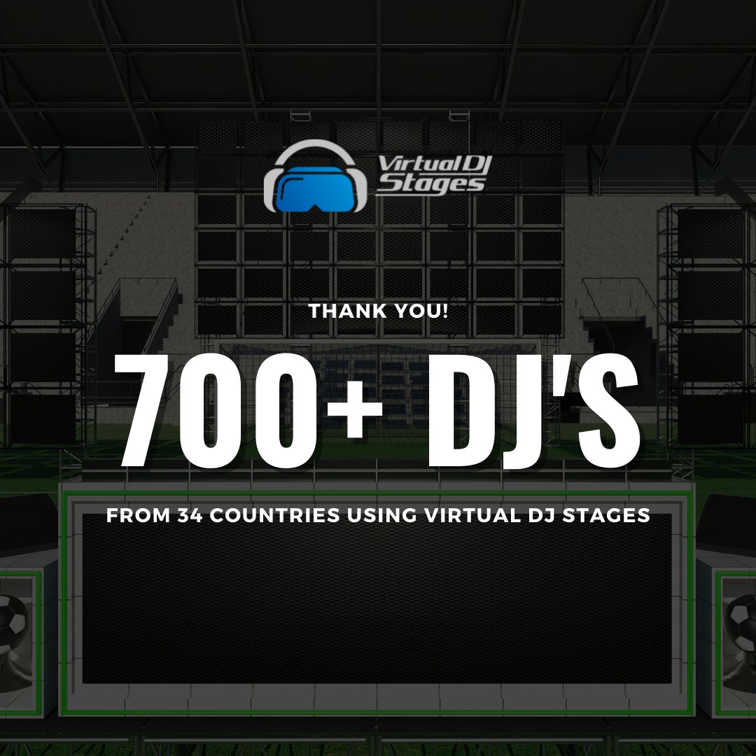 Virtual DJ Stages tweet media