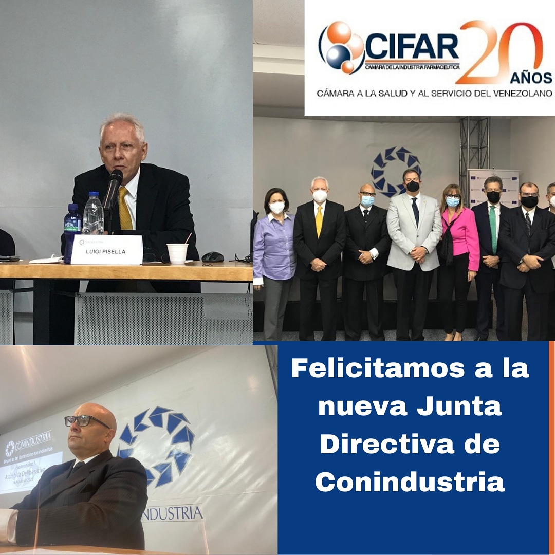 Nueva Junta Directiva de Conindustria, electa el día de hoy, felicitamos Luigi Pisella quien asume la Presidencia a Tito López como Tercer Vicepresidente,éxitos a todo el equipo para este nuevo período 2021-2023.