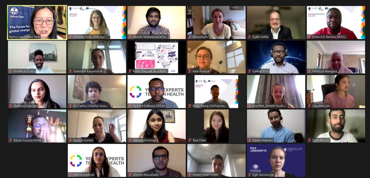 DTH_Lab's tweet photo. Closing today’s consultation with youth, @Akarshtweets  from @Trans4m_Health outlined ways for #youngpeople to continue contributing to the development of the #healthdatagovernance principles.
Thank you to all the participants who joined us today @WiltonPark.
@yet4uhc https://t.co/IIx5bIDUGN