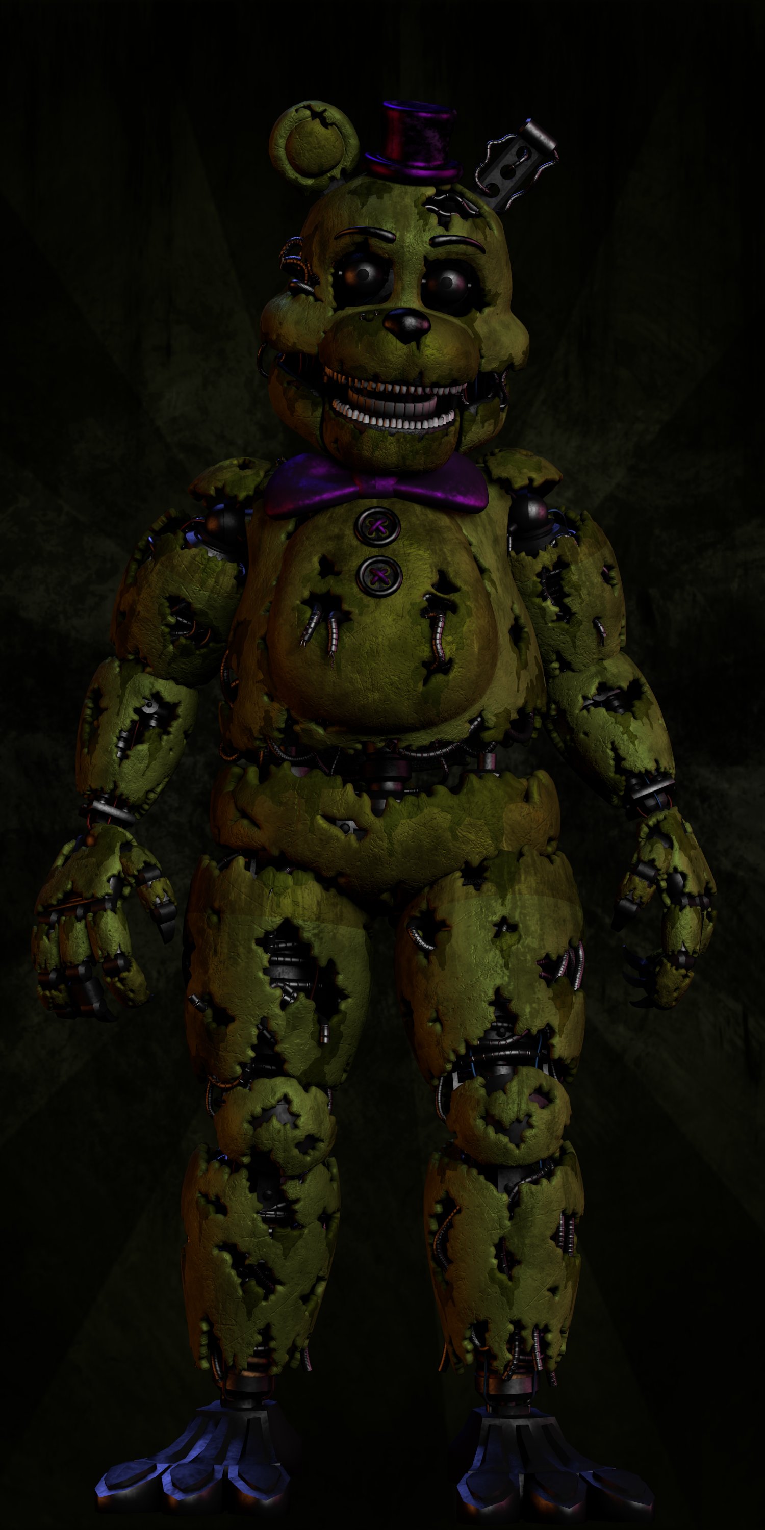 FNAF:SB, Roxy Render/Model showcase