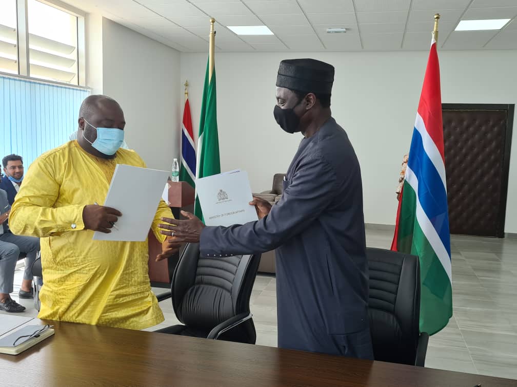 The Republic of Sierra Leone and the Republic of The Gambia have officially signed the General Framework of Cooperation Agreement for the establishment of a joint Commission to support each other's development aspirations and promote socio-economic and technical cooperation.
