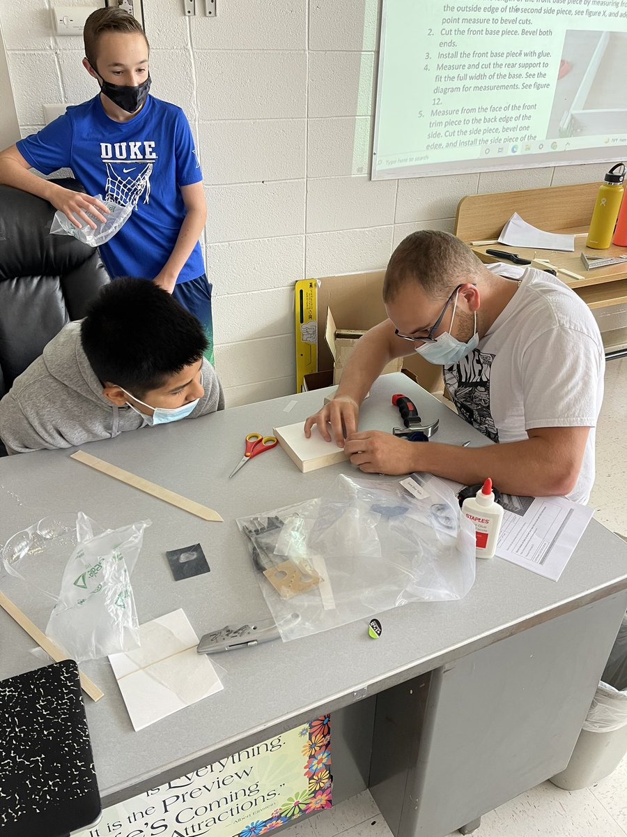 LMooreFMS_FTPS's tweet image. Students in the FMS STEAM Summer Program got really creative building Cotton Ball Launchers yesterday! Today, they are busy constructing small scale model bookcases.  Our students are truly amazing! @HurdVPFMS_FTPS @SGS_FTPSchools @KellyVPFMS_FTPS @ITCA_FTPSchools