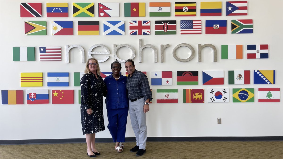 Huge thank you <a href="/GCobbHunter/">Gilda Cobb-Hunter</a> for taking time to visit Nephron today!

We value the insight and feedback policymakers have for our team, and we look forward to continuing to work with you and your colleagues to keep this great state moving forward.