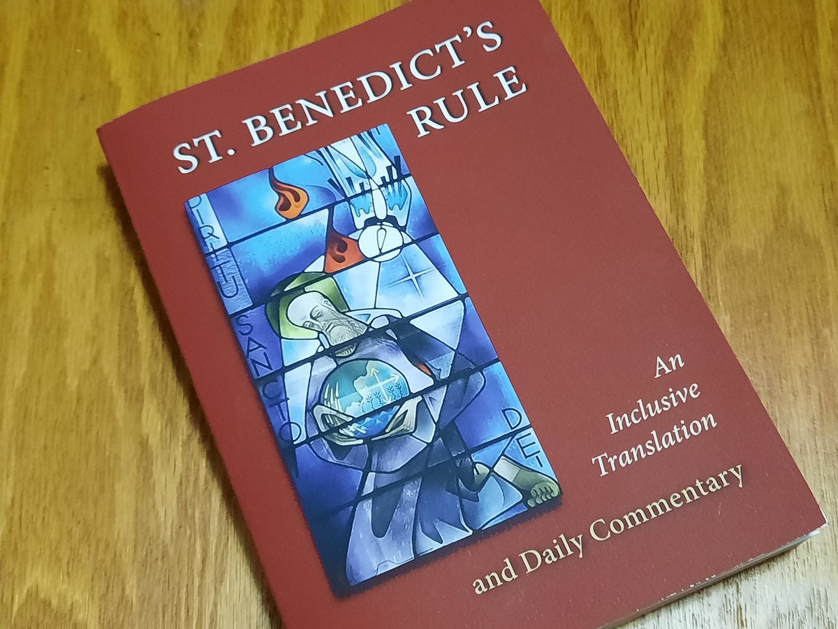 SHMBenedictines's tweet photo. #BHSummer21: As #Prioress, Sister Maribeth began the custom of reading from the #RuleofBenedict or reflections on the Rule before our evening #prayer. The current #SpiritualBook is "St. Benedict's Rule and Daily Commentary" by Sister Judith Sutera, OSB. #YanktonBenedictines https://t.co/Vetv01p4r5