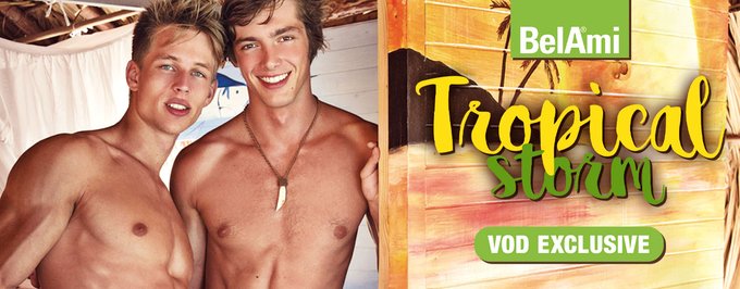 Batten Down the Hatches, A 'TROPICAL STORM' of Sexual Energy is Heading Your Way in @belamionline's Thundering