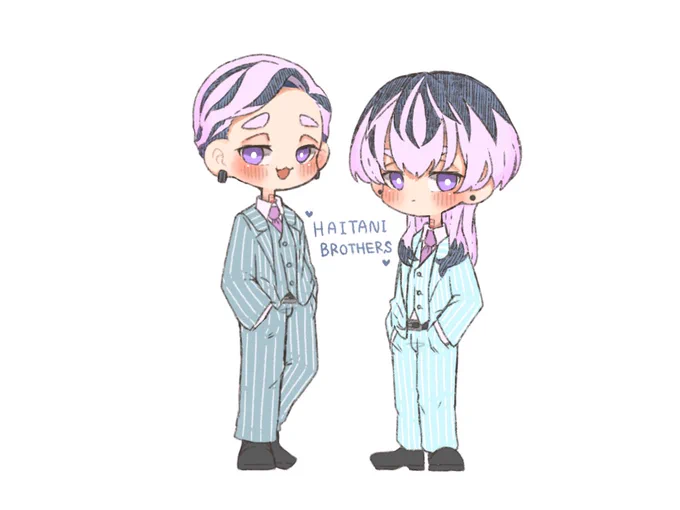 #灰谷兄弟 #東卍FA 
梵天兄弟可愛くて好きだよー!💙 