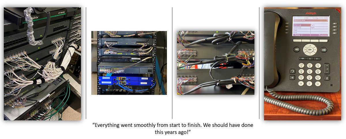 ProperConnects's tweet image. Our team successfully installed 4 new PBX systems for Berkshire Long Term Care in 3 months.  Way to go Team! #IT #happycustomers #pbx #phonesystems #Proper  #techconsulting #telecom