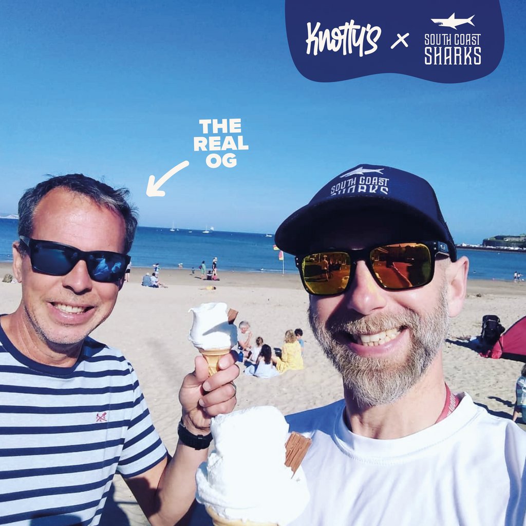 The real Knottys OG making his first appearance...

We’re slightly disappointed theres no nut butter topping on those ice creams!