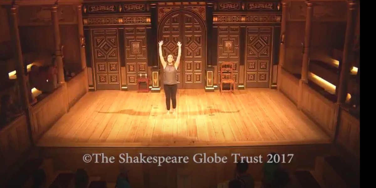 DebsNewbold's tweet photo. Watching the 2017 film of myself performing #KingLearRetold in the SWT @The_Globe in preparation for my performance at @WillowGlobe Powys tomorrow. From one Wooden O to another. Solid oak to living willow. Lucky me.💚Tickets for tomorrow can be found here: https://t.co/GDT3UOsTmg https://t.co/6ybfA0ztPd