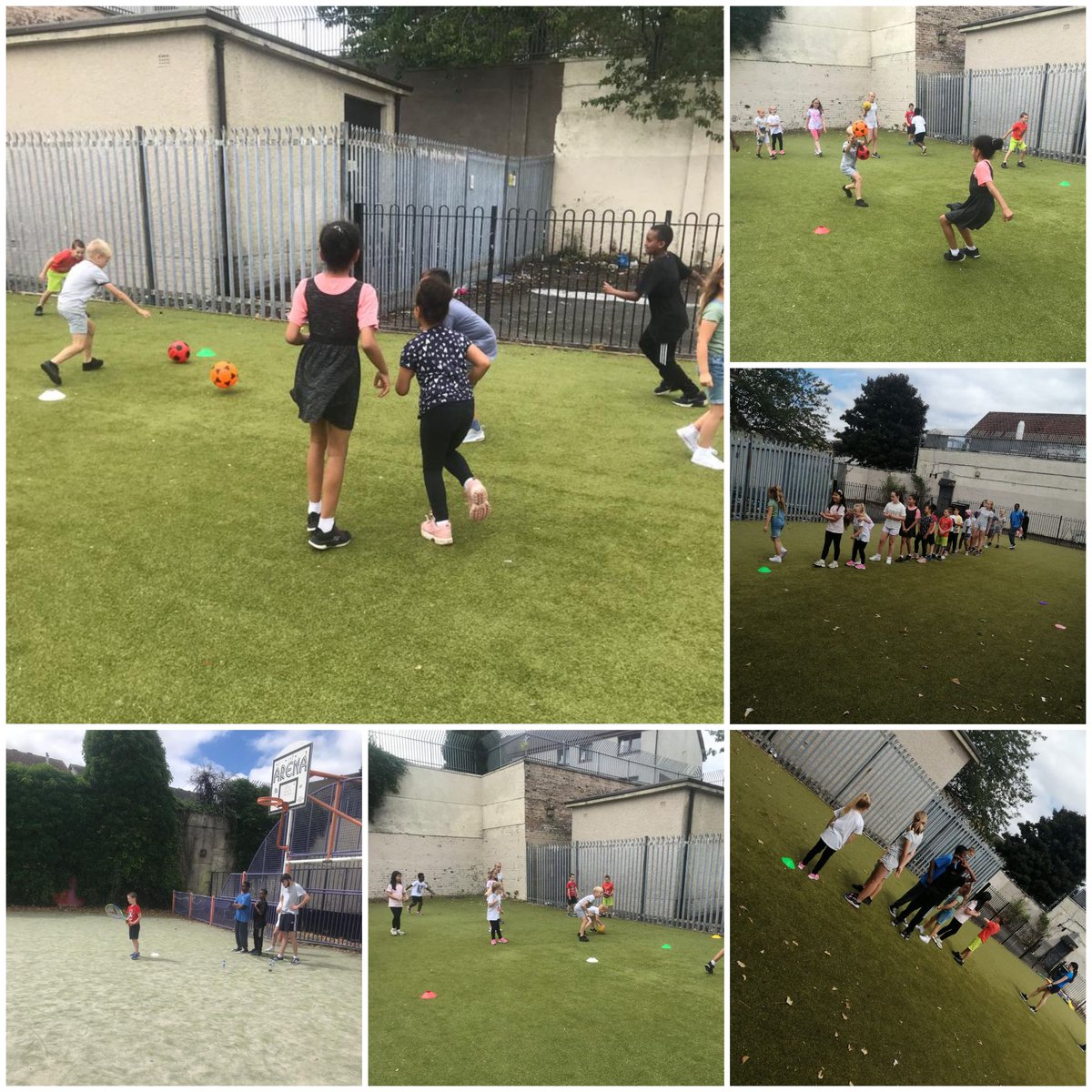 TrustConnect's tweet photo. It's been all about rounders today in clubs (incl all staff 😊)..hot, hot, hot...ice lollies were a must.
#teambonding #funinthesun #youthworkmatters
#HoFoP @GlasgowCC https://t.co/SMBJFDM9BR