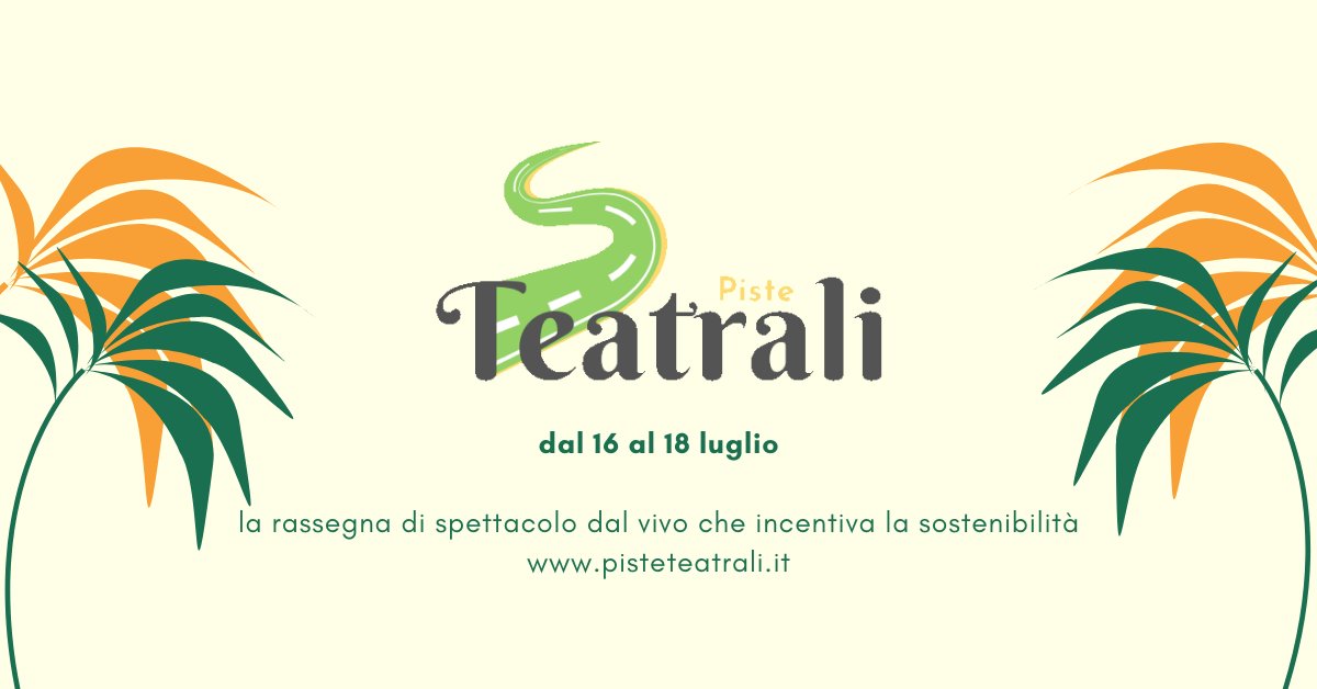 Dal 16 al 18 luglio➡️ #PisteTeatrali, la rassegna di #spettacolodalvivo che incentiva la sostenibilità!
Spettacoli di circo, prosa, musica, per bambini, laboratori, tour in bici e camminate. Tutte le info su pisteteatrali.it 🍃

#weekendamilano