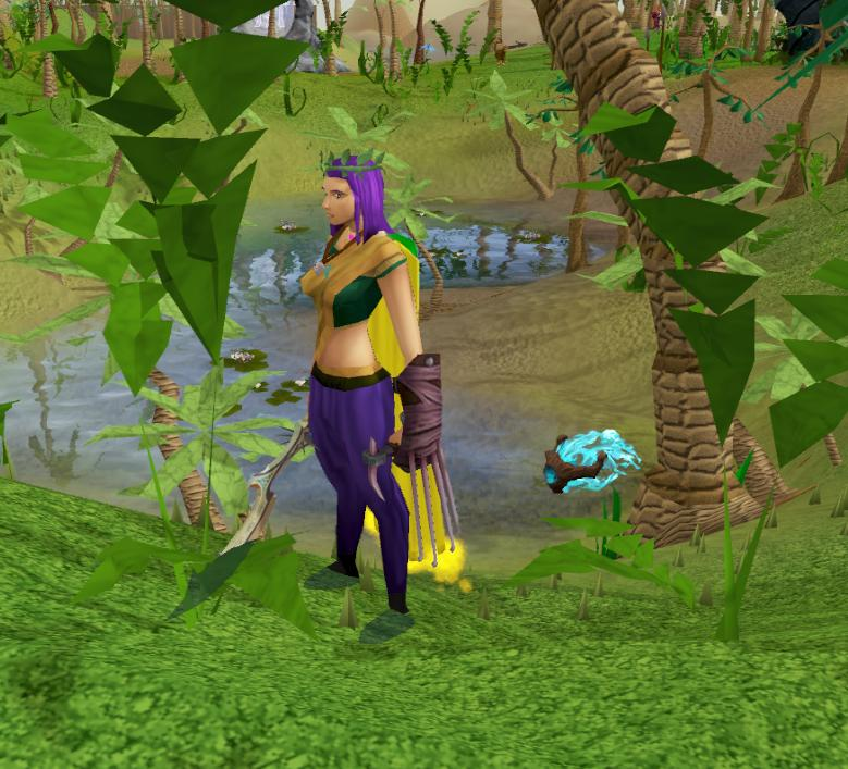 RS_Krayden's tweet photo. Got Perdita during ironman clan bingo about two weeks ago! Was a lot of fun grinding it out, had some PR improvements, still the same log 🙂 https://t.co/qL29CJhBME