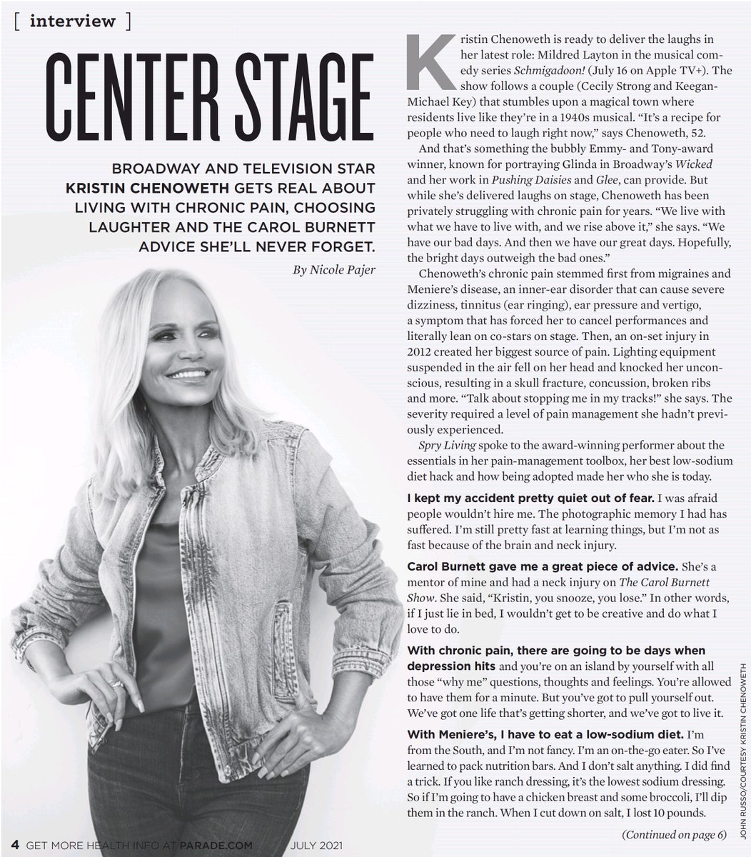 Center Stage with <a href="/KChenoweth/">Kristin Chenoweth</a> as she gets real about living with chronic pain, choosing laughter and the Carol Burnett advice she'll never forget
📰: daily.gazette.com/the-colorado-s…