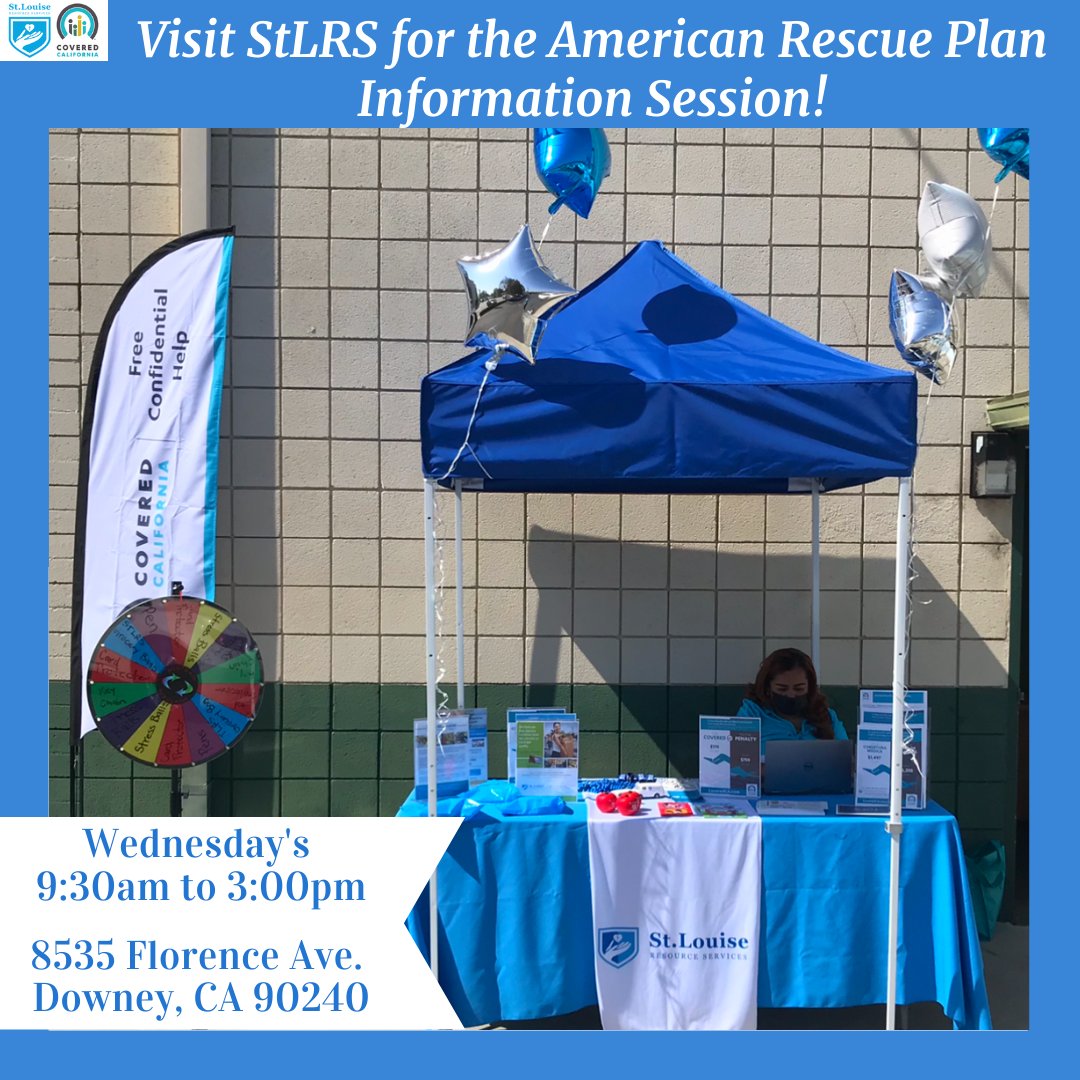 stlrsvcs's tweet photo. Want to know if you qualify for financial help to lower the cost of your health insurance with the American Rescue Plan? StLRS is here to help, call us at (844) 245-1900 for more information.
@CoveredCA #CoveredCA #GetCovered2021 #AmericanRescuePlan #StLRS #WeAreHereToHelp https://t.co/axKExds09L