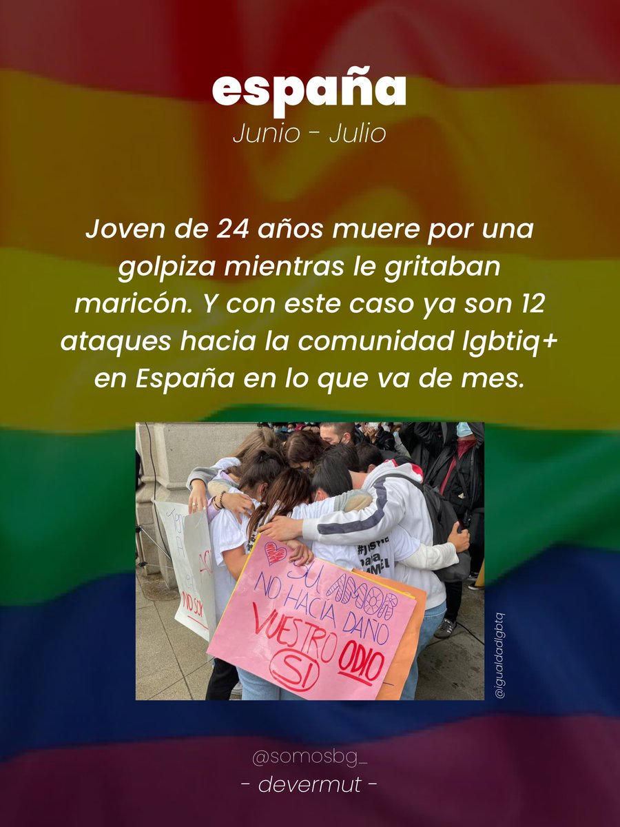 Casos de #homofobia en #españa 🥺