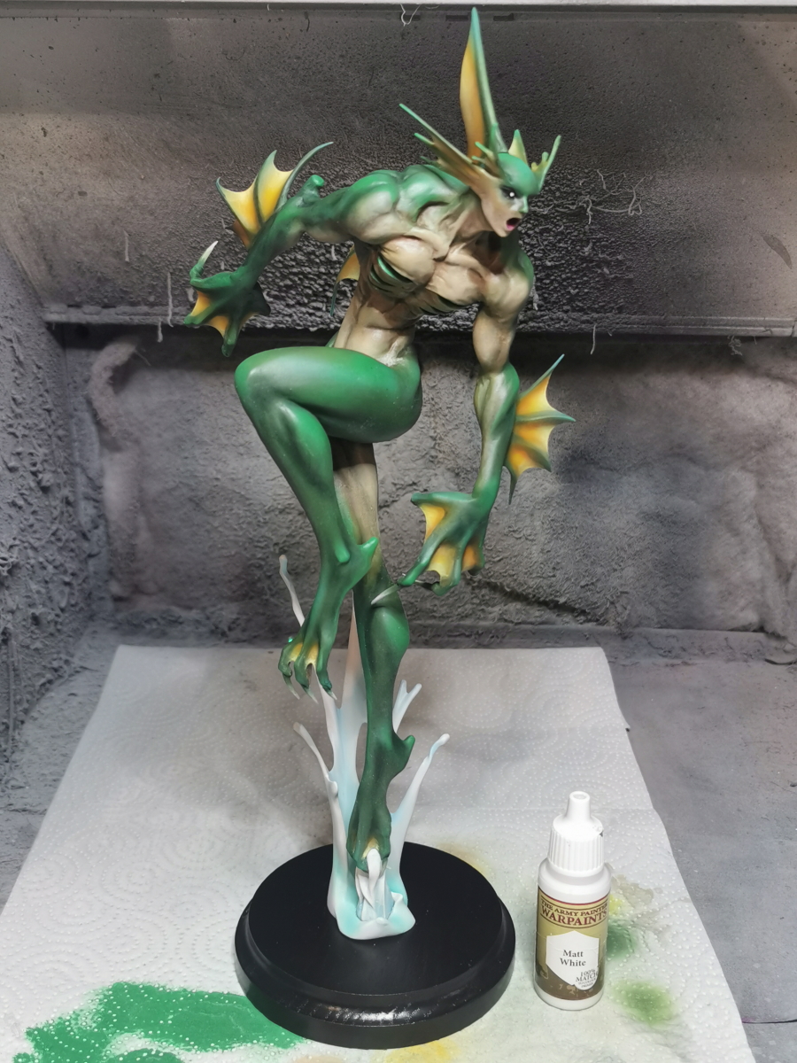 DragonWings83's tweet photo. finished Aulbath - Vampire/dark stalkers
#modelkit #resinkit #garagekit #resin #modellbau #animefigure #gkpainting #ガレージキット #Aulbath #Darkstalkers #Vampire #fish #creature #fishman https://t.co/IFgFGXKcVB