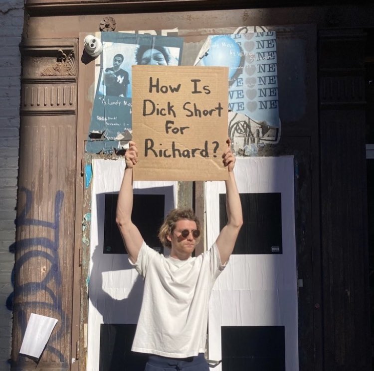 dudewithsign's tweet photo. Tag a Dick https://t.co/JT2N9MrVqv