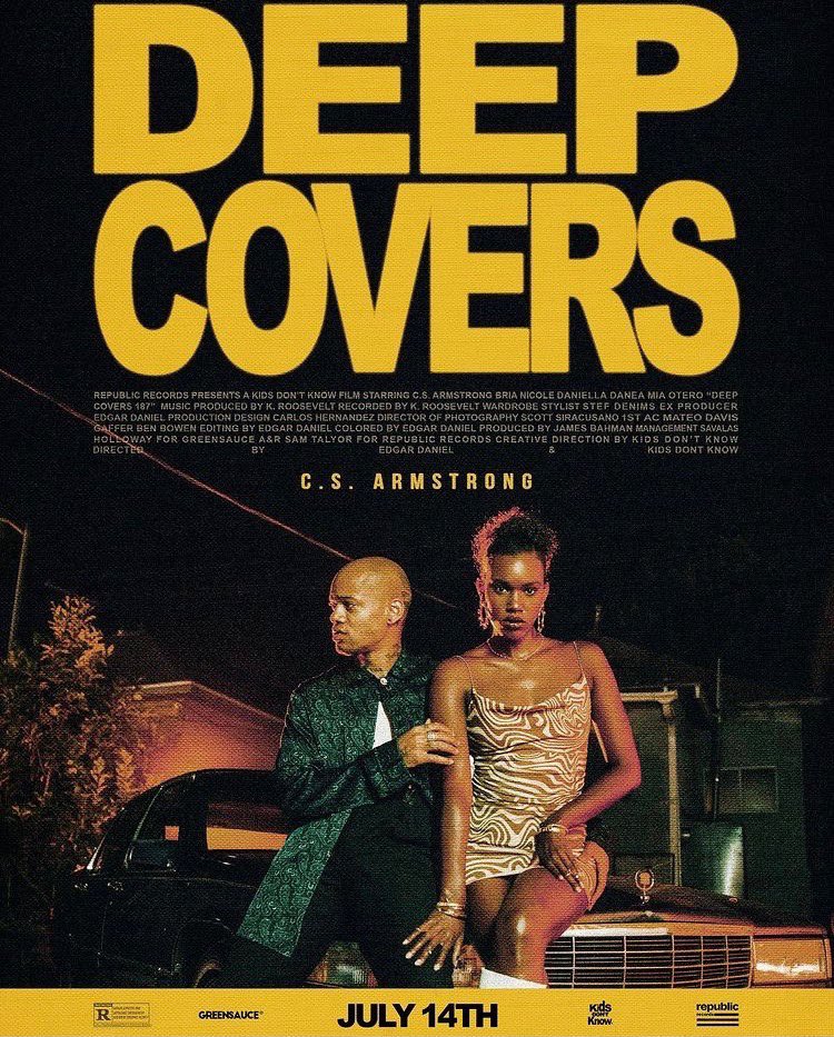 Artist C.S. Armstrong is reinventing songs in his new mixtape - Deep Covers 187. As seen through his single “Limit To Your Love,” originally recorded by Feist in 2007, Armstrong made the tracks off of this mixtape unique to his sound while still keeping the soul of them intact.