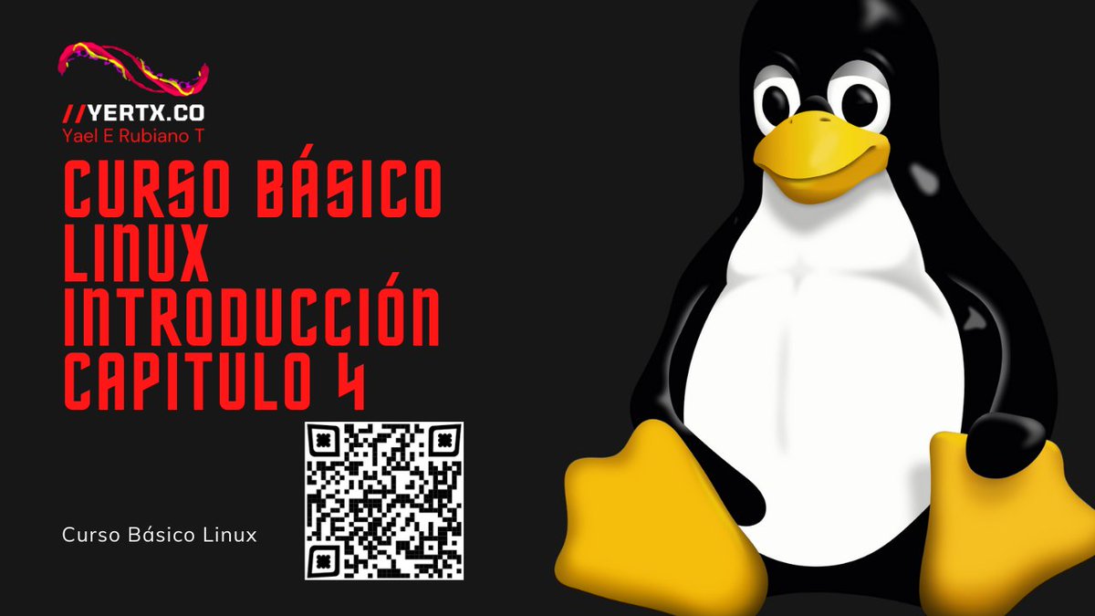 yertx_co's tweet image. !!!GRATIS!!!HOY Miércoles 14 DE JULIO / CURSO BASICO LINUX INTRODUCCION CAPITULO 4
12h Mex | 12h Col | 13h Cl
Hoy por twitch. twitch.tv/yertx_co

#linux, #cursobasicolinux, #cursolinux, #ultimahoralinux, 
#noticiaslinux, #linuxcolombia,  
#linuxbogota, #yertx, #yertx_co