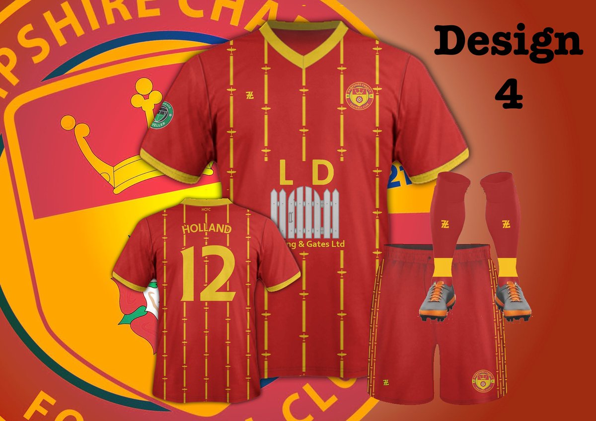 Hampshire Charity FC (@hantscharityfc) on Twitter photo 🎽 SHIRT VOTE 🎽
Which kit do you prefer from these four designs from <a href="/7tSports/">7t Sports Ltd</a>?
Your views will really help us in our final decision making!
Poll below!
🟡🔴🟡🔴 🎽 SHIRT VOTE 🎽
Which kit do you prefer from these four designs from <a href="/7tSports/">7t Sports Ltd</a>?
Your views will really help us in our final decision making!
Poll below!
🟡🔴🟡🔴