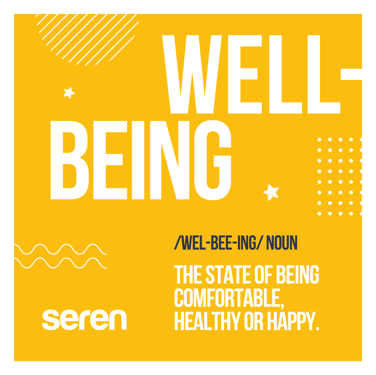 seren_support's tweet photo. What makes you happy? In this strange reality we’re living in at the moment, it’s so important to look after yourself too.

Whatever brings a smile to your face, do it today!

#wellbeing #teamseren #selfcare https://t.co/SJIXfMJMIf