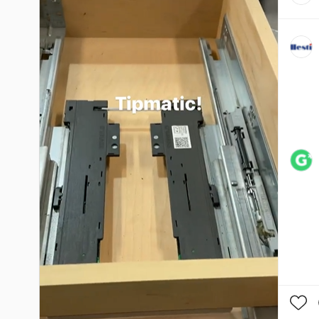 grassusa's tweet photo. Designed for handle-free drawers, see the TMSC system at AWFS. Just tap anywhere on the front - and away it goes – it's effortless. Thanks for sharing @hesticabinetry https://t.co/XJ3bmLP32P
#HestiCabinetry #KitchenDesign #TipmaticSoftClose #GrassAmerica #Grasshardware https://t.co/J7LNl5vppb