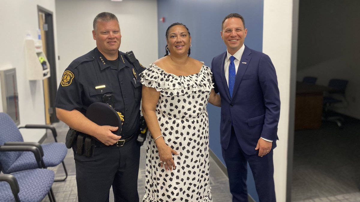 gainey_ed's tweet photo. Congratulations to @PAAttorneyGen Josh Shapiro &amp; Michelle Kenney for their advocacy and hardwork for launching a Police Misconduct Database for the Commonwealth of Pennsylvania. Again congratulations. https://t.co/FTJqXsEcDB