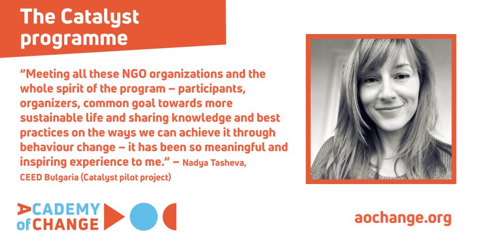 Through our Catalyst pilot projects, Academy of Change alumni have taken their learnings to the next level by  implementing real life #behaviourchange projects. 

➡️ Read more here: scp-centre.org/catalyst-pilot…