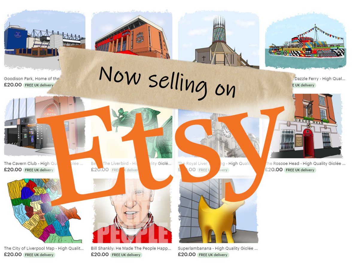 Fancy one of our prints but want the convenience of shopping on Etsy? Well now you can! 

Visit our Etsy shop today!
etsy.com/shop/VIIVIVart…