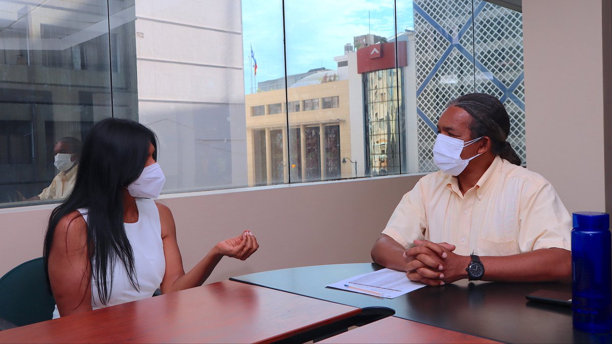 PintateEcuador's tweet photo. Gracias a @JimmySimisterra @InclusionEc por ratificar su compromiso para trabajar de la mano con @PintateEcuador sobre temas de vulnerabilidad y la campaña de #seguridadvial #respira https://t.co/ygGVzfAlyb