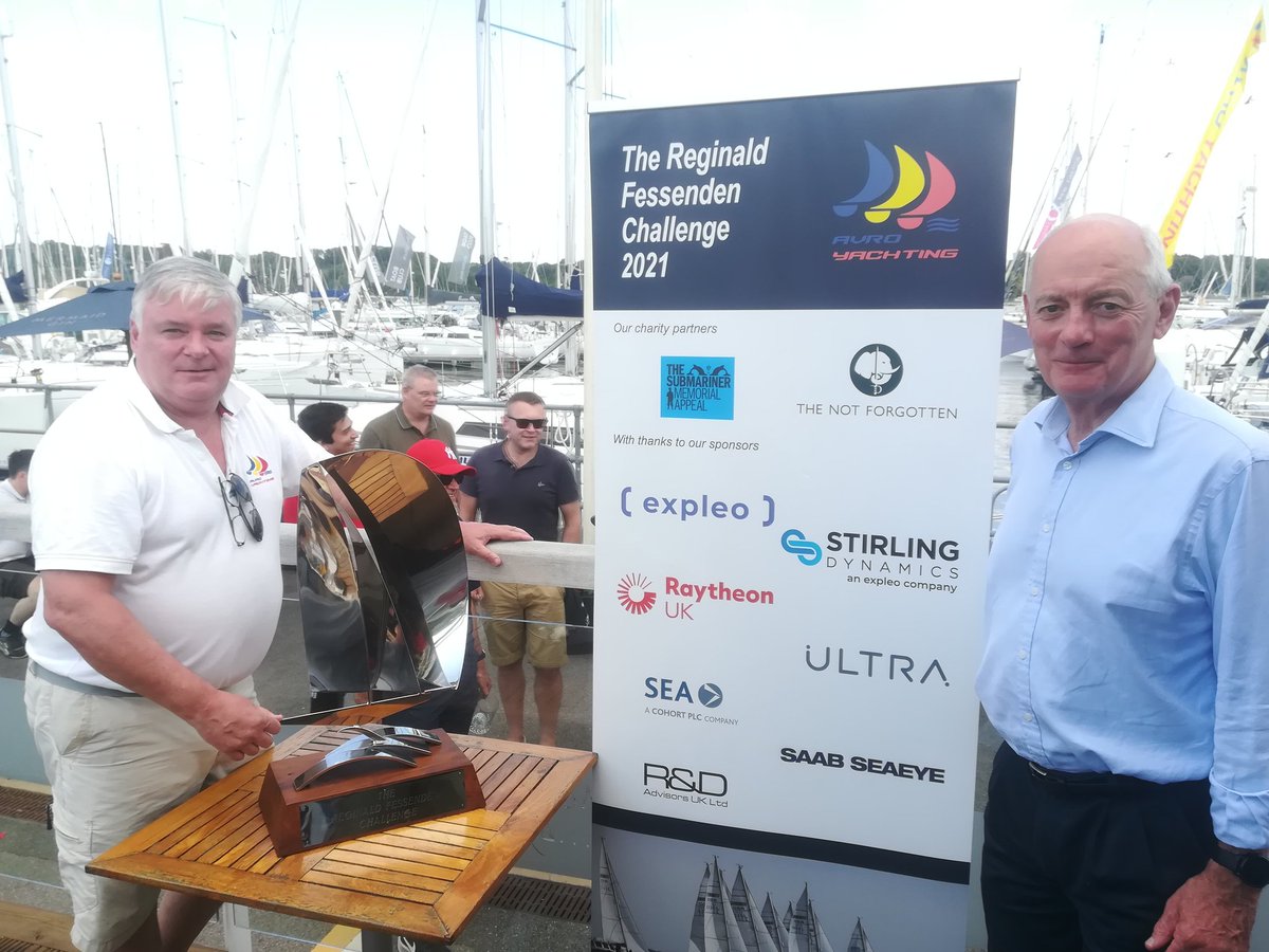 We'll done Tim and the #ReginaldFessendenChallenge for a tenth year raising over £10k for <a href="/thenotforgotten/">The Not Forgotten</a> 
Congratulations to #Servowatch for first time entry and a first time win!