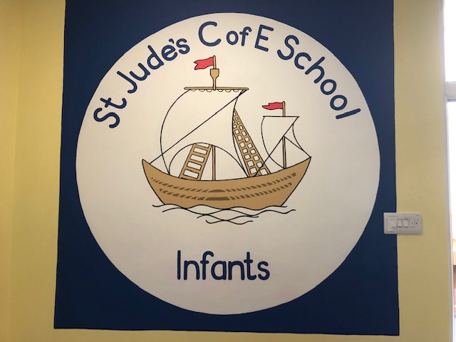 EGIandN's tweet photo. What a busy day! The St Jude's Infant mural was completed. Acorns loved their trip to the @TheLookOutBFC and KS1 loved their trip to @RCT #WindsorCastle Thank you to our parent volunteers and staff for making today so memorable for the children. https://t.co/WOs98A3Kte