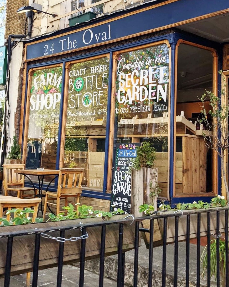 24theoval's tweet photo. Our Own Slice of Paradise
.
Shop &amp; Kitchen • Wed-Sat: 12-9:30PM // Sun: 12-4:30PM
.
#24theoval #oval #localrestaurant #kennington #londoneats #londonfoodie #cheflife #londondining #loveoval #londonrestaurants #farmshop #shoplocal https://t.co/l7UAKvHVLP