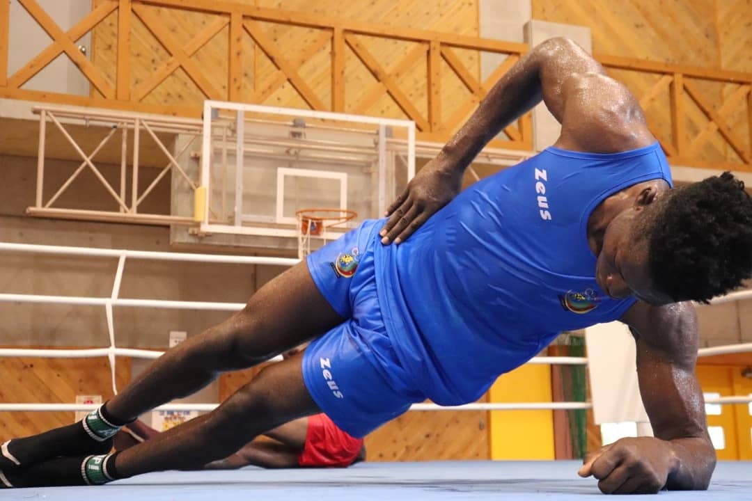 camnosc's tweet photo. #ToKyo2020 #CameroonOlympicTeam #HitaCity
At three (3) days to the end of the acclimatization camp in Hita and 9 days to the opening ceremony of the Tokyo 2020 Olympic Games, our athletes are preserving range of motion gains and promoting muscle recovery and flexibility. https://t.co/BCowUBHYu9