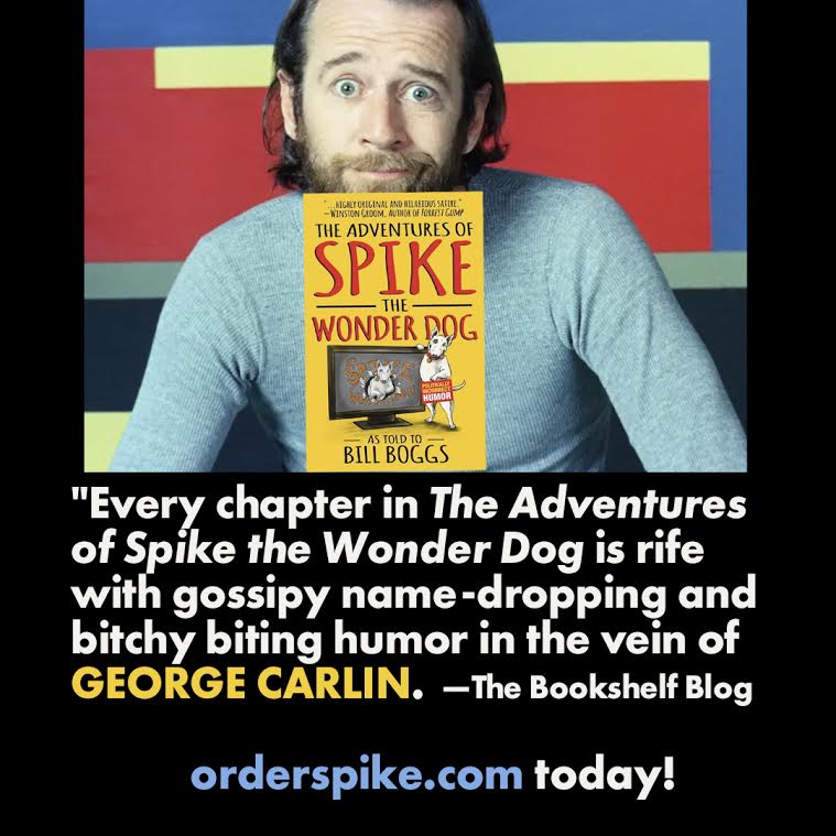 SpikeWonderDog's tweet photo. Hey, #GeorgeCarlin in a review? I’ll take it! And you guys take the laughs! https://t.co/iPEGrwJqKc https://t.co/lqWc9skOue