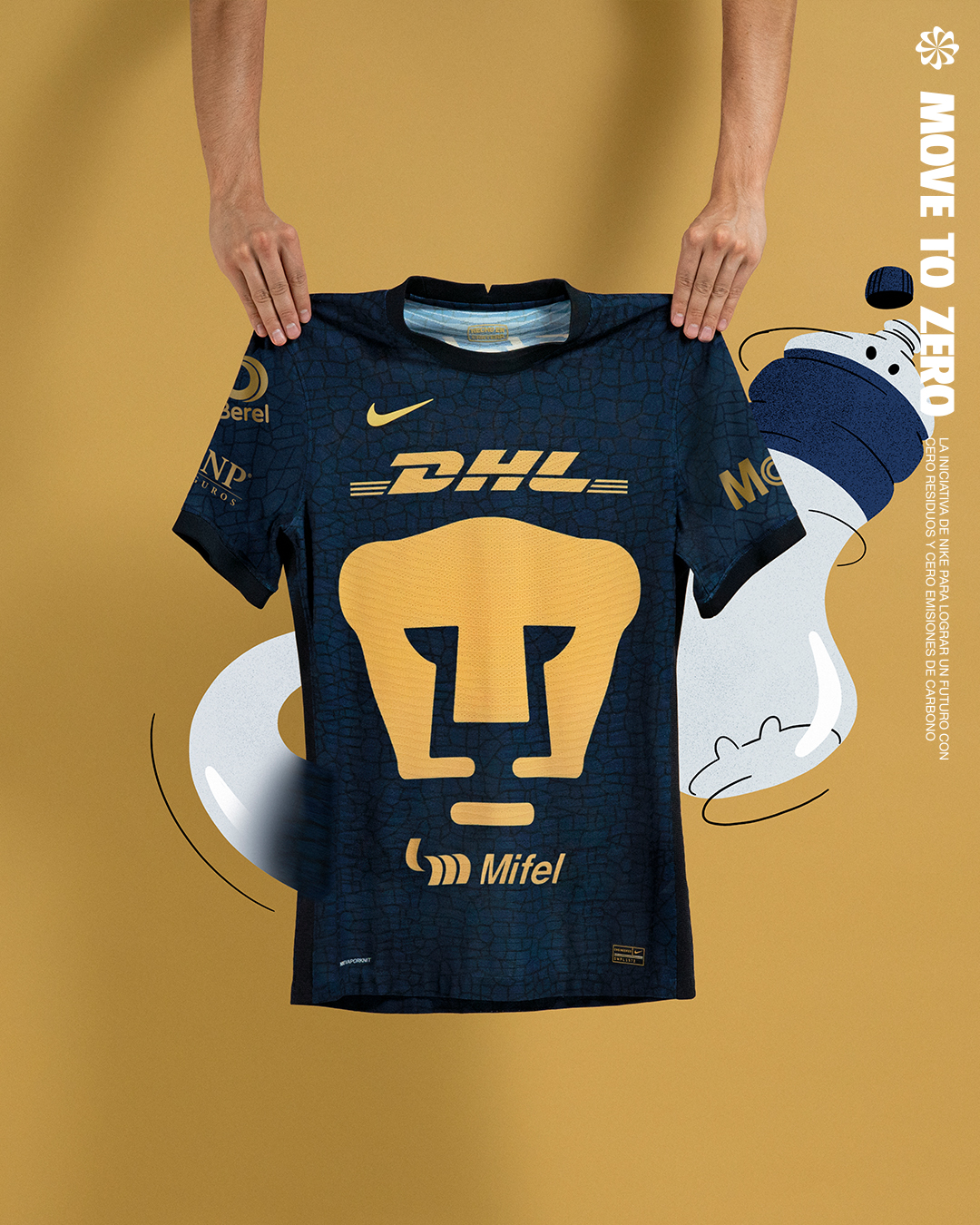 grupo portón SIDA PUMAS al Twitter: "El kit de visitante 2021/22 celebra el legendario campus  de entrenamiento del club, "Cantera", y los talentos que ahí se han  desarrollado. El patrón de roca y una tipografía