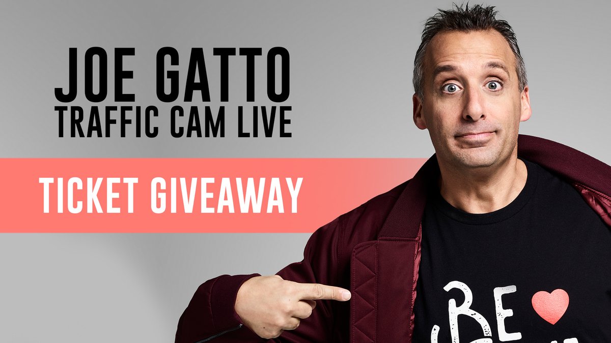 HardRockHCAC's tweet photo. 🚥 Hop in the driver's seat and head to the link because we are giving away 3 pairs of tickets to see Joe Gatto's hilarious on-stage car rides Traffic Cam LIVE!
https://t.co/Ufej8XEo2g
#365LIVE https://t.co/RRTwwOGtXg