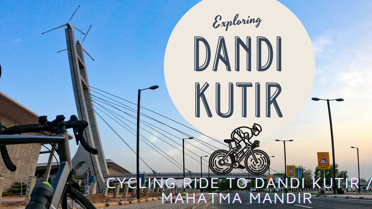 InspiringDream6's tweet photo. https://t.co/afi9XVunN0

Cycling Ride to Dandi Kutir Mahatma Mandir Gandhinagar.

#cyclist #cyclinglife #dandikutir #Gandhinagar #cycling #cyclinglifestyle #mahatmamandir https://t.co/RnvMFU6Vaw