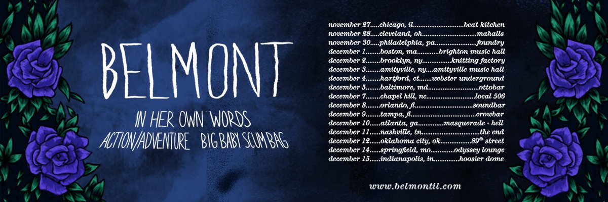 ✨ON SALE✨

Tickets for our tour with <a href="/BelmontChicago/">Belmont</a> <a href="/InHerOwnWords/">IHOW</a>  &amp; @BIGBABYSCUMBAG are now on sale! Looking forward to finally meet some of y’all in person!

Purchase tickets at:
belmontil.com