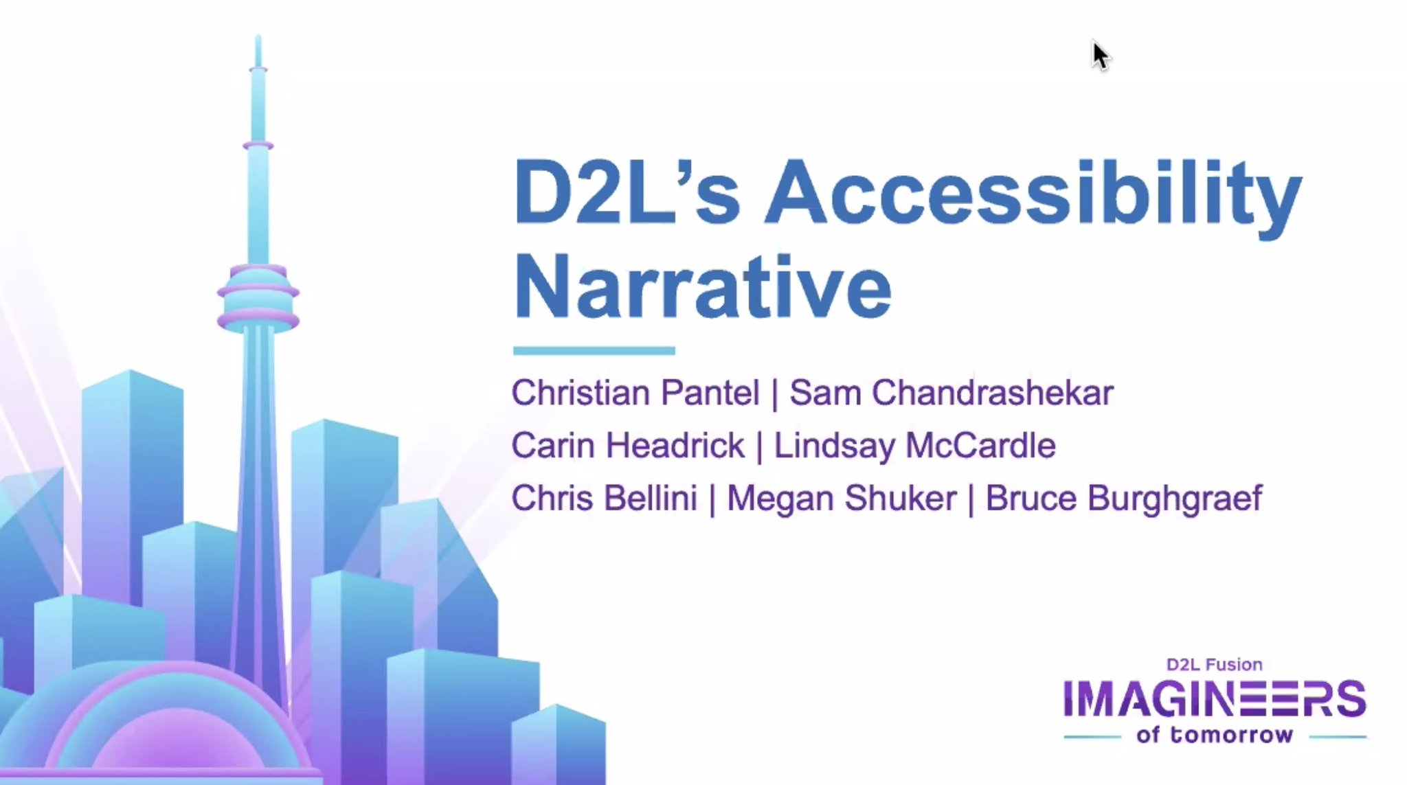 D2L on Twitter "Our commitment to accessibility in education is truly