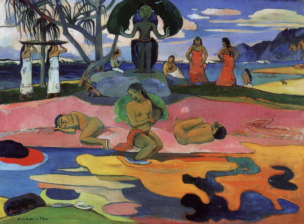 Pub_Hist's tweet photo. Paul Gauguin
Day of the God https://t.co/o3xw2F3w27